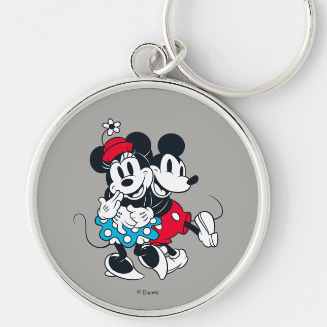 Porte-clés Mickey & Minnie | Couple gagnant (Devant)