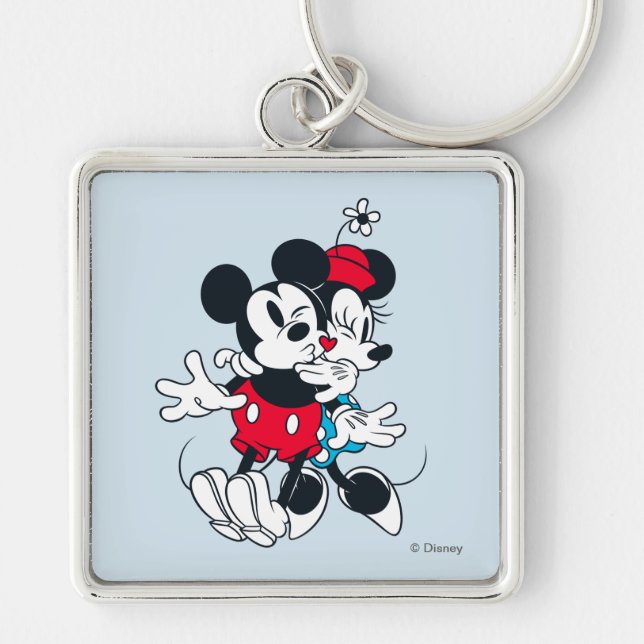 Porte-clés Mickey & Minnie | L'amour perpétuel (Devant)