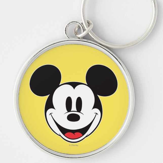 Porte-clés Mickey Mouse Sourire (Devant)
