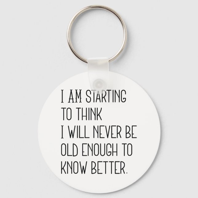 Porte-clés Mieux connaître (Recto)