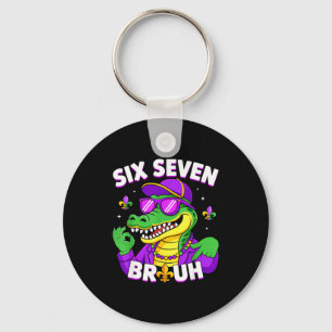Porte-clés Mignon 67 Mardi Gras Alligator Mardigator