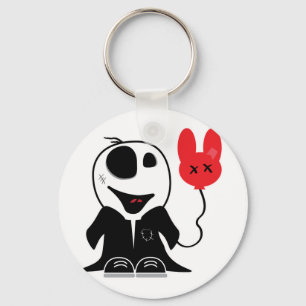 Porte-clés mignon petit mec zombie