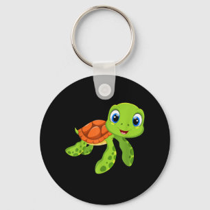 Porte-clés Mignonne Sea Baby Turtle Cadeau