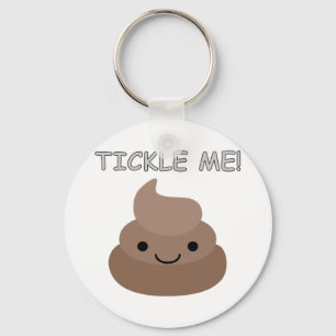 Porte-clés Mignonne Tickme Poop Emoji