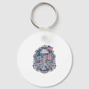 Porte-clés Milkshake Patriotique Americana