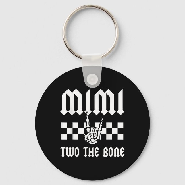 Porte-clés Mimi Two The Bone Skeleton Main 2e Anniversaire Ga (Recto)