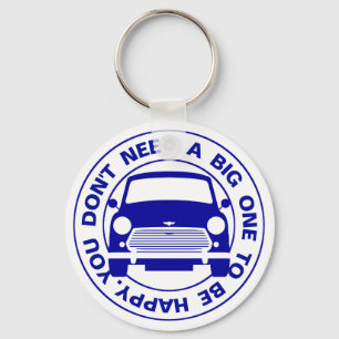 Porte-clés Mini voiture Austin classique