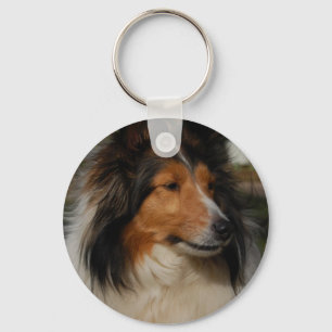 Porte-clés Miniature Porte - clé Collie