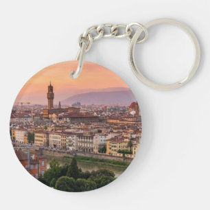 Porte-clés minimaliste Florence Italie esthétique