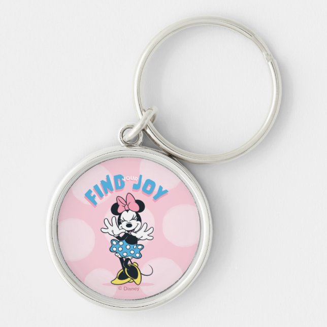Porte-clés Minnie Mouse Find Your Joy (Devant)