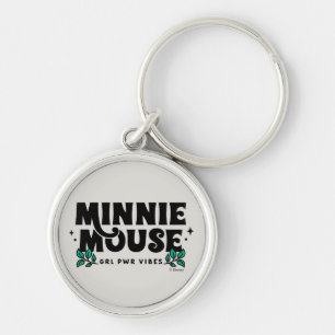Porte-clés Minnie Mouse   Vibes d'alimentation GRL