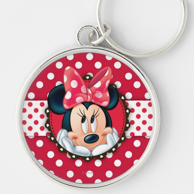 Porte-clés Minnie | Sourire aux Pois (Devant)