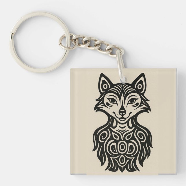 Porte-clés Miss Furry (Devant)