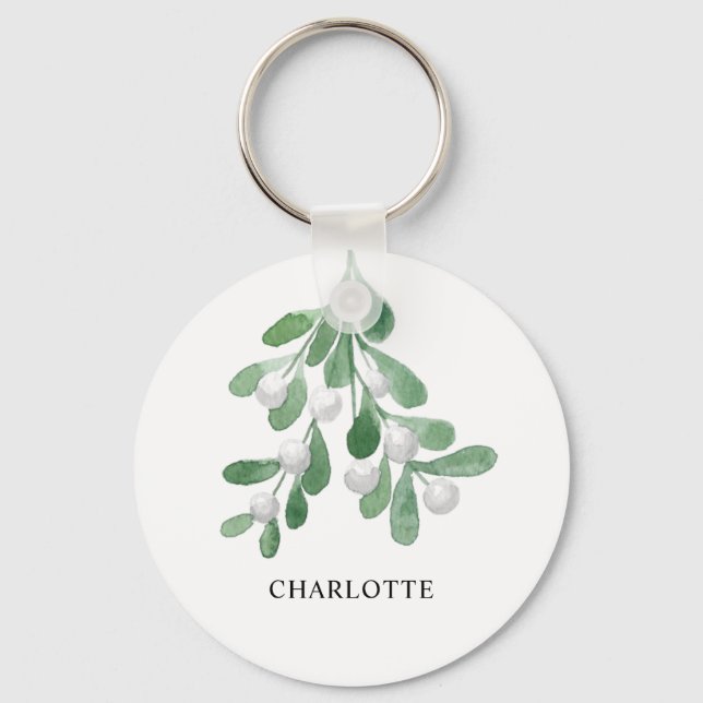 Porte-clés Mistletoe personnalisée (Recto)