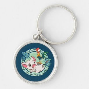 Porte-clés Moana Pua & Heihei Voyagers