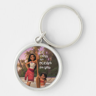 Porte-clés Moana & Simea : Je traverserais un océan pour vous