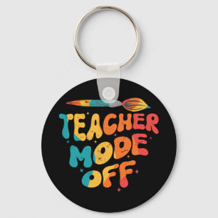 Porte-clés Mode Enseignant Dernier Jour D'école Prof D'art