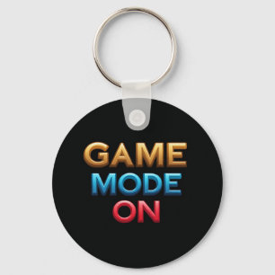 Porte-clés Mode jeu activé