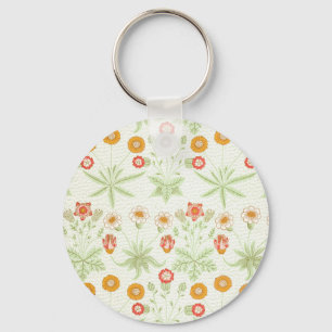 Porte-clés Modèle botanique vintage de marguerite de William