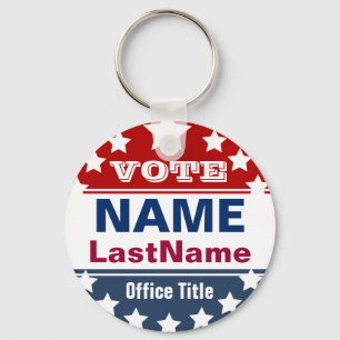 Porte-clés Modèle de campagne personnalisé