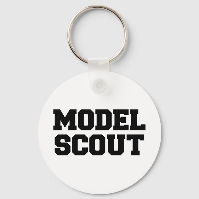 PORTE-CLÉS MODÈLE DE SCOUT (Recto)