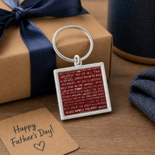 Porte-clés Modèle de typographie pour le texte de cadeau de l