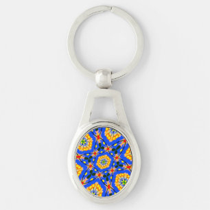 Porte-clés Modèle floral esthétique