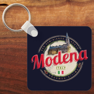 Porte-clés Modena Emilia Romagna Balsamique Italie Souvenir