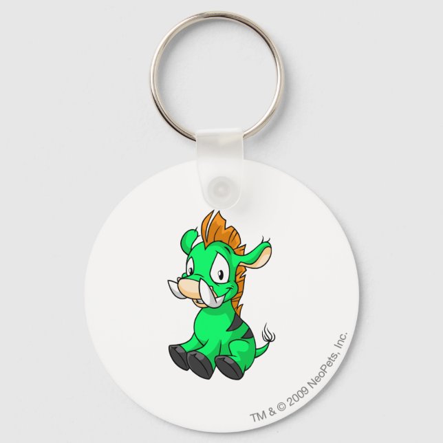 Porte-clés Moehog Green (Recto)