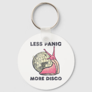 Porte-clés Moins De Panique Plus De Disco Drôle Dance Amoureu