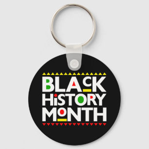 Porte-clés Mois de l'histoire noire Melanin Hommes Femmes Enf
