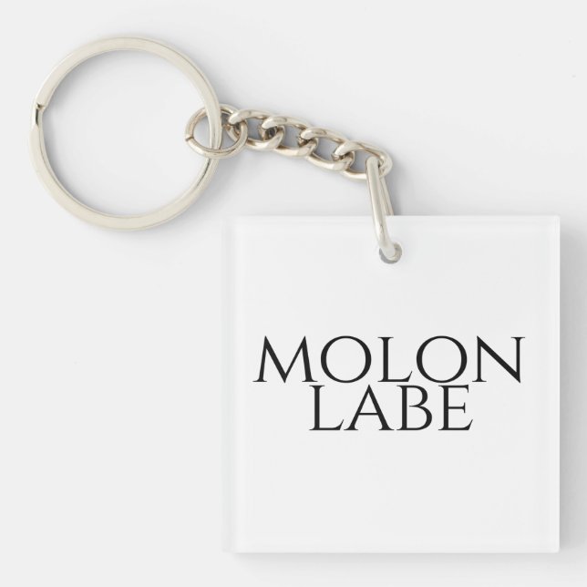 Porte-clés Molon Labe (Devant)
