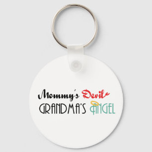 Porte-clés Mommy's Devil, Grandma's Angel