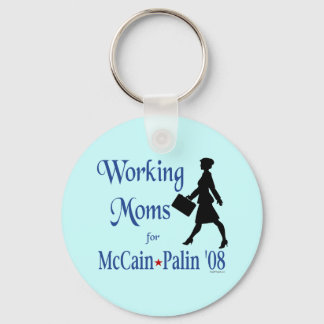 Porte-clés Moms de travail pour McCain Palin Porte - clé