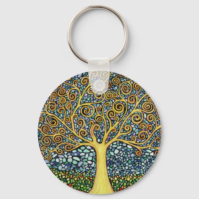 Porte-clés Mon arbre de vie (Recto)