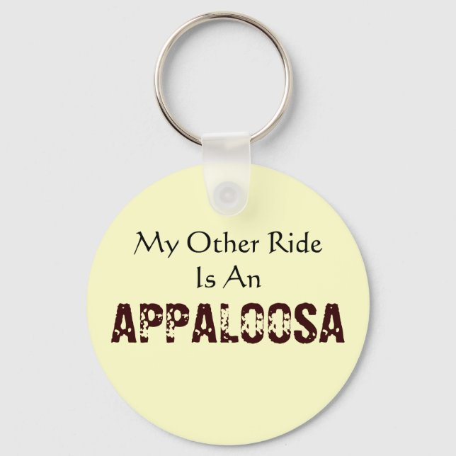 Porte-clés Mon Autre Voyage Est Un Porte - clé Appaloosa (Recto)