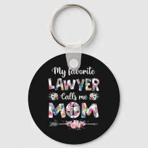 Porte-clés Mon Avocat Favori M'Appelle Maman