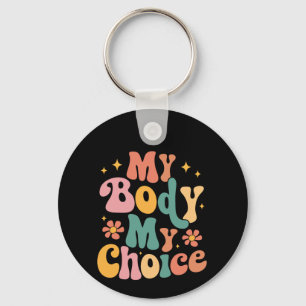 Porte-clés Mon corps Mon choix Feminist Pro choix