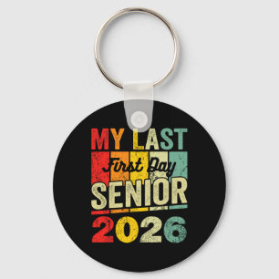 Porte-clés Mon dernier premier jour Senior 2026 Diplôme Ck à