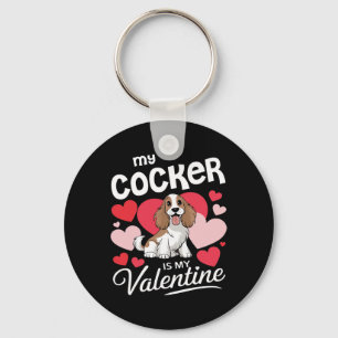 Porte-clés Mon Er est ma Saint-Valentin Mignon Drôle Amoureux