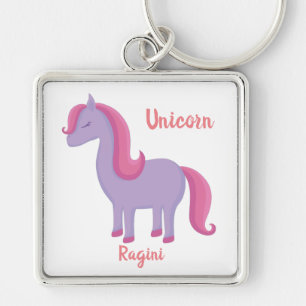 Porte-clés Mon jolie petite licorne Porte - clé de nom   Ragi