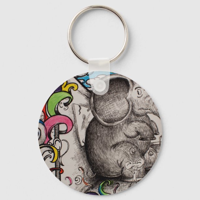 Porte-clés mon keychian surprise (Recto)