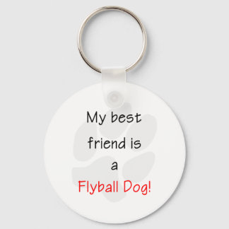 Porte-clés Mon meilleur ami est un chien de volley