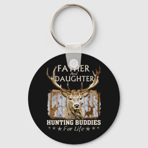 Porte-clés Mon père et ma fille - Les amis de la chasse pour