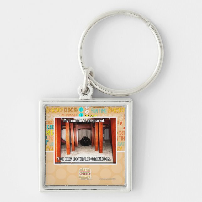Porte-clés Mon temple est préparé (Devant)