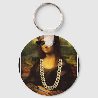 Porte-clés Mona Lisa Thug Life Art Life