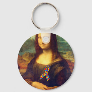 Porte-clés Mona Lisa With Puzzle