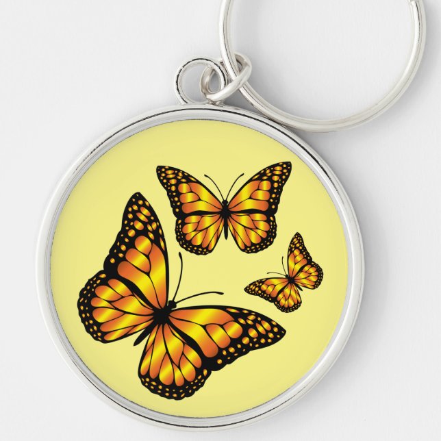 PORTE-CLÉS MONARCH BUTTERFLY (Devant)