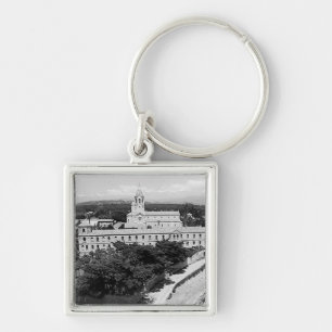Porte-clés Monastère de l'île vintage Cannes-Saint-Honorat