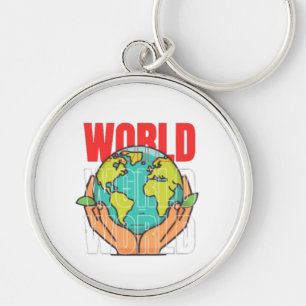 Porte-clés Monde – Conception de globe d'aventure de voyage